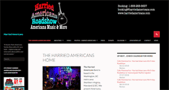 Desktop Screenshot of harriedamericans.com